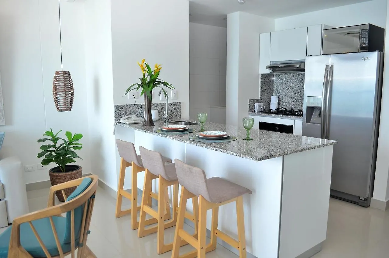 Apartman Namaste Alojamientos Luxury Cartagena Kolumbia